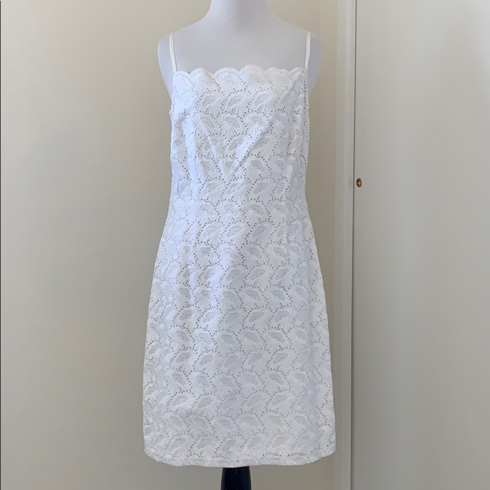 White Anne Taylor Loft Dress